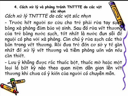 Để hưởng ứng tuần lễ học tập suốt đời Trường mầm non Bát Tràng triển khai học tập về chăm sóc nuôi dưỡng trẻ qua chuyên đề   Phòng tránh tai nạn thương tích cho trẻ 